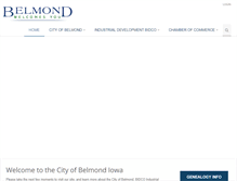 Tablet Screenshot of belmondiowa.com
